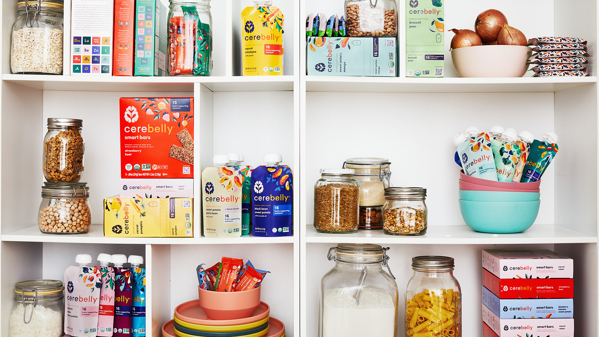 Pantry with Cerebelly Pouches