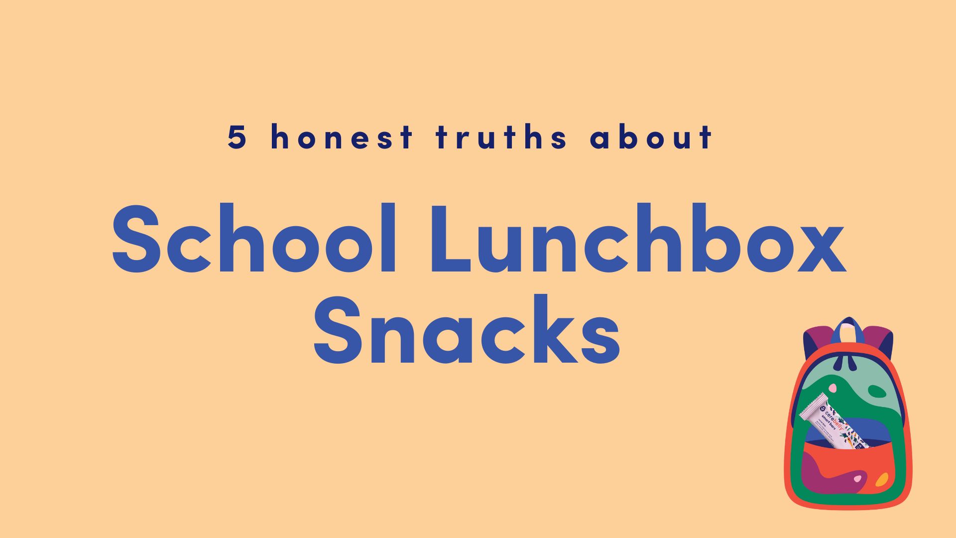 School Lunchbox Snacks