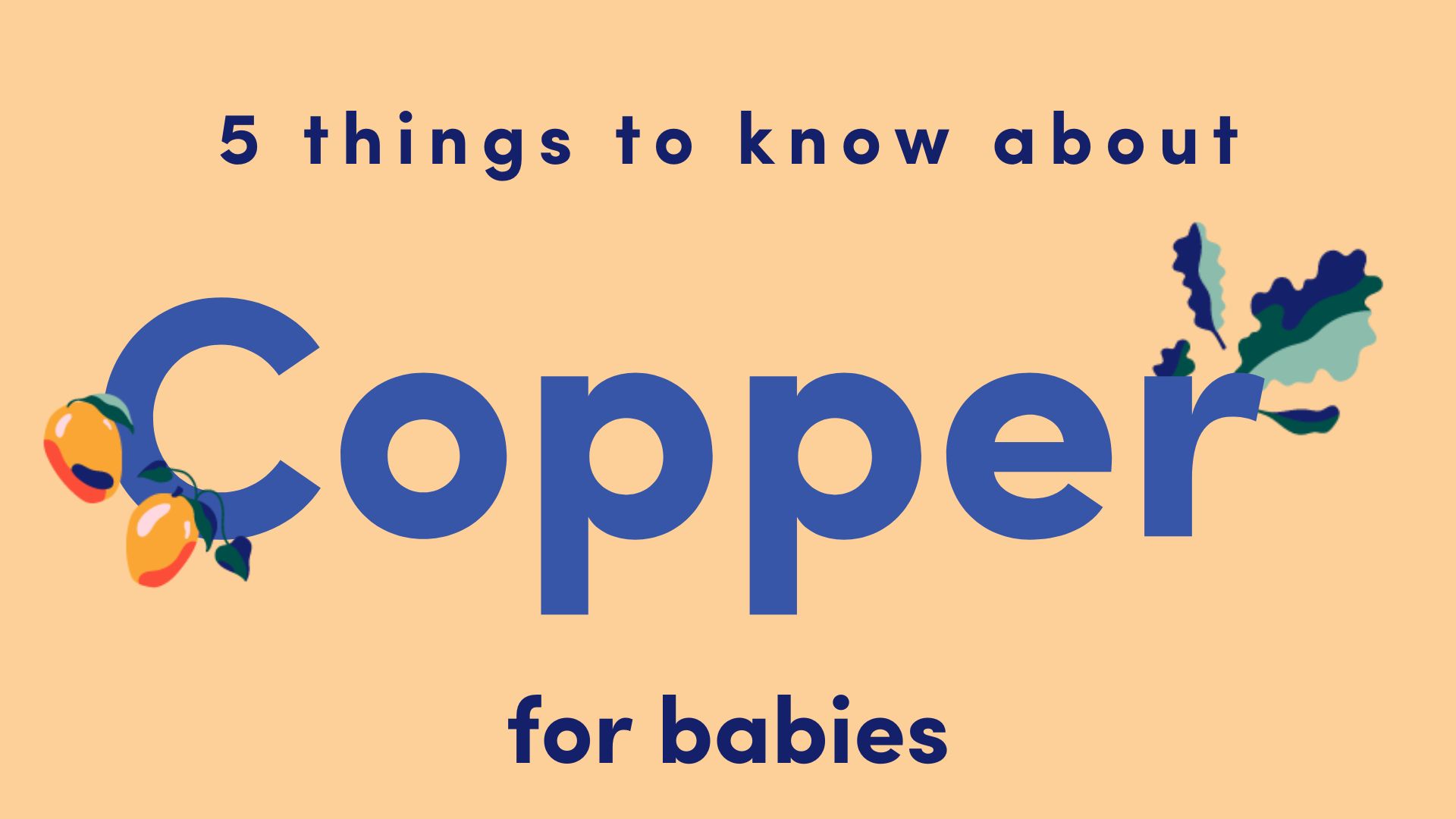 copper for babies